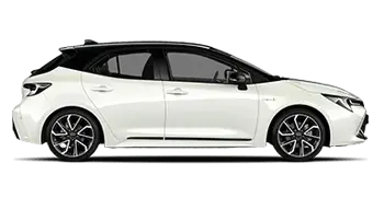 Rental of Toyota Corolla Hybrid in Casablanca